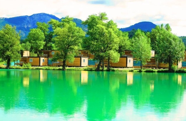 Camping Le Lac Bleu* - Mobile home Loggia Confort 3 rooms 4 people Air-conditioned