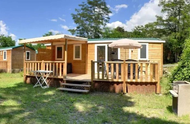 Camping Les Airelles * - Comfort Mobile Home 4 Rooms 6 People