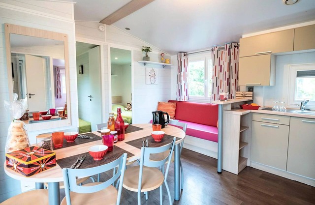 Camping les Calquieres* - Mobile Home Cozy 4 rooms 6 people Air-conditioned