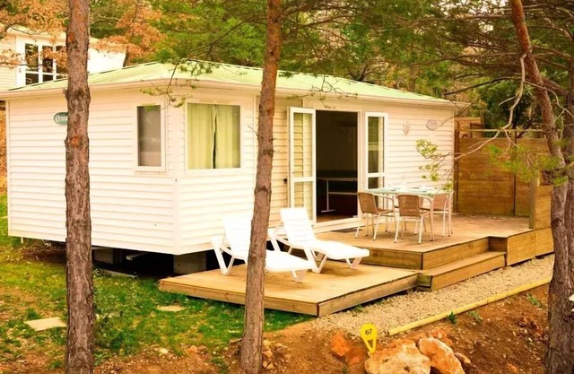 Camping maeva Escapades Domaine de Chanteraine * - 3 Room Mobile Home 4/5 People