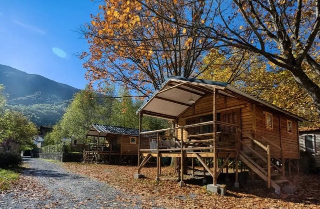 Camping maeva Escapades des Gaves * - Cabin on Stilts 3 Rooms 5 People + TV