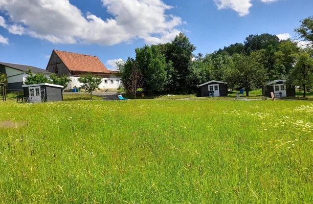 Camping Weides Campinghütten, Stellplätze für Camper, Wohnmobil, eigenes Zelt