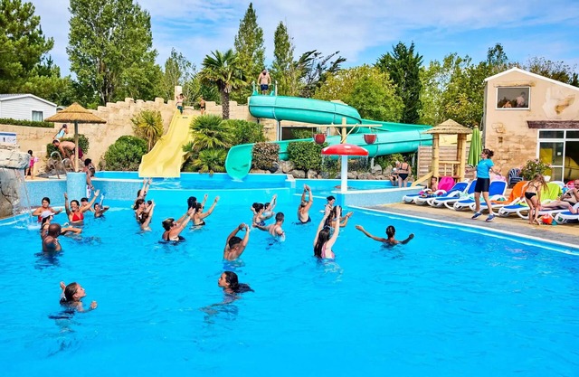 Campsite Bois Soleil * - Premium 2 bedroom mobile home. with spa (33m²) 4 people
