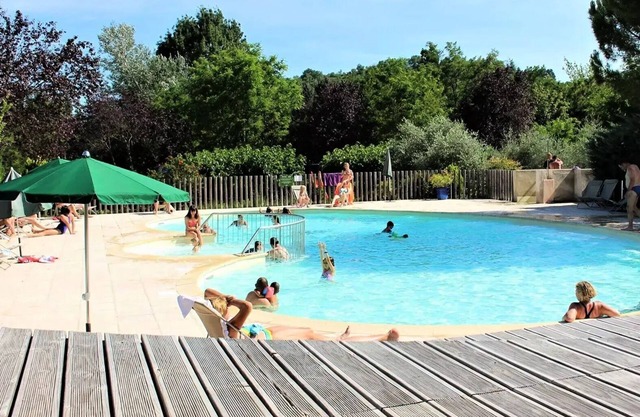 Campsite Forcalquier Les Routes de Provence* - Loggia Premium 29m² - Air conditioning - TV for 4 people