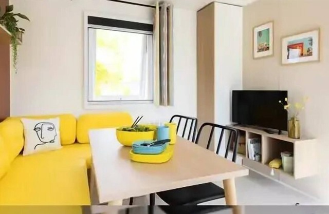 Campsite Tikayan Saint Clair* - Mobile home Colorado Confort 3 rooms 4/6 people Air-conditioned