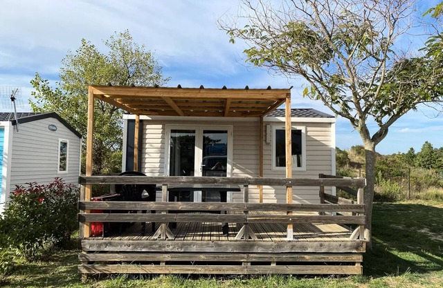 Campsite Mas Llinas * - Mobile home Cahita 1 bedroom air-conditioned 2 persons