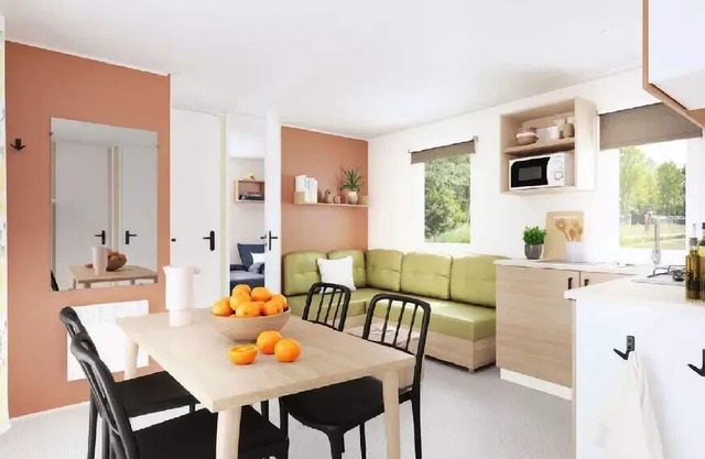 Campsite Saint James Les Pins* - Mobile home Residential 4 rooms 6 people