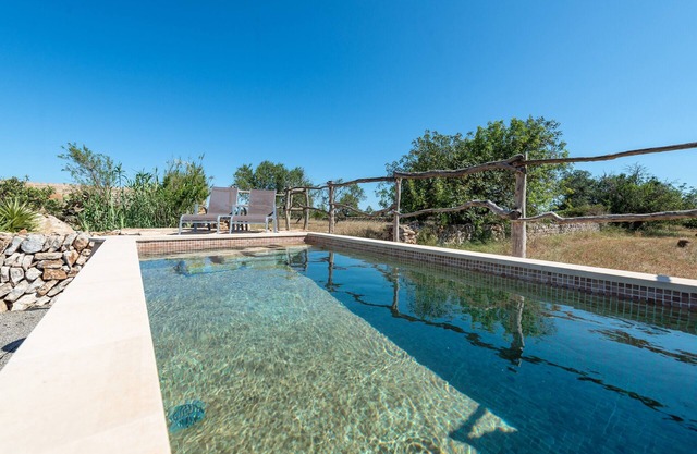 CAN MIQUEL - Well-kept country house with private above ground pool near a paradisaical beach. Free WiFi