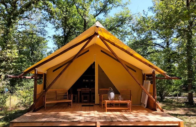 Canadian Lodge - 2 Schlafzimmer - ohne Sanitäranlagen 5 Personen