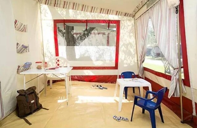 Canvas bungalow Einfache Terrace