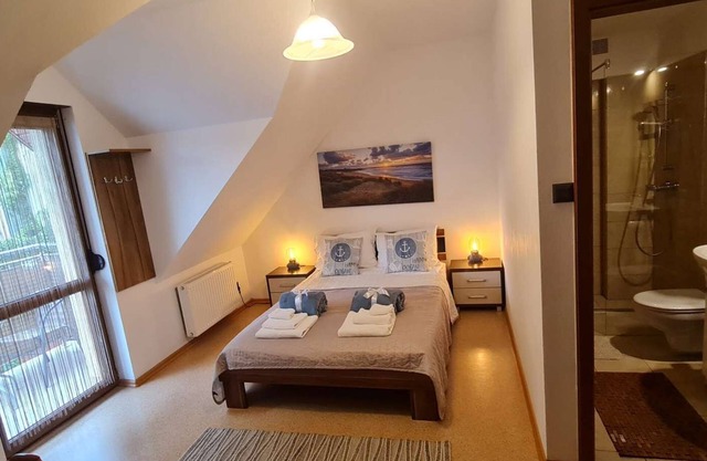 Captain's Villa * Double Room with Private Bathroom and Balcony