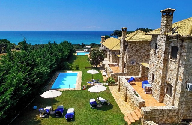Caretta B House in Rikia Romanos Messinia Greece