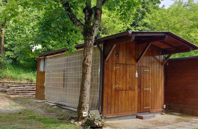 Caravan "Le Sorgenti - Chalet 13" with Mountain View & Private Garden