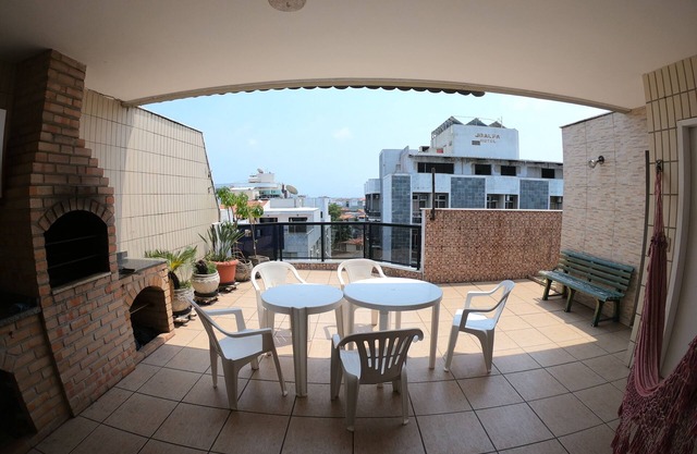 CARNAVAL Penthouse Duplex 450m from Praia do Forte + Barbecue Area + WI FI +2 vacancies