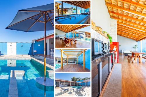 Casa 16 pessoas Piscina c/prainha e hidro