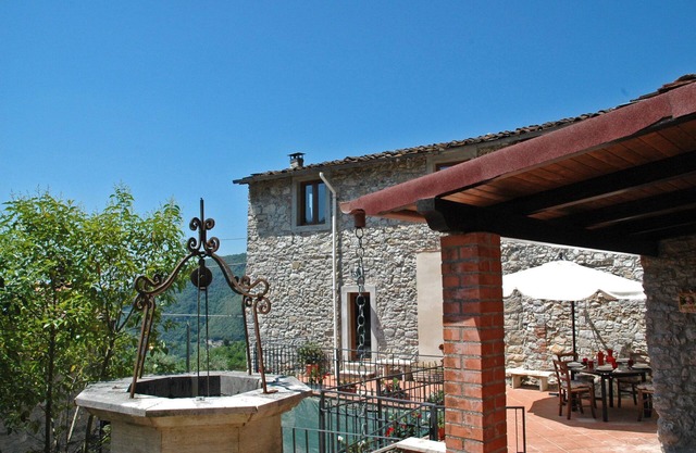 Casa Afra on quiet hills near Lucca and with an amazing view