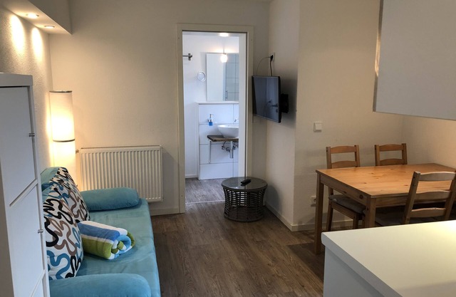 Casa Beni vacation apartment directly on the Main cycle and river hiking trail