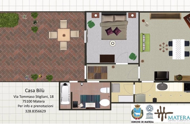 Casa Bilú Terrace - Matera - Sassi area