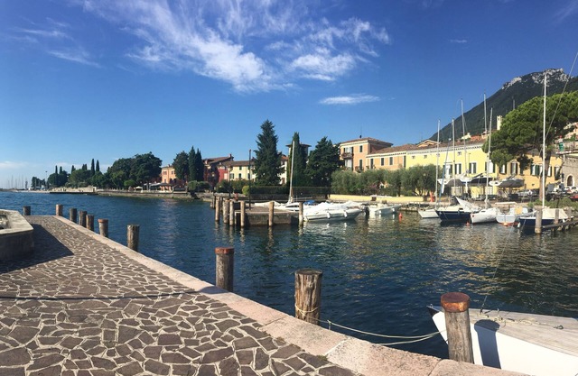 Casa Bogliaco, on the old port of Bogliaco
