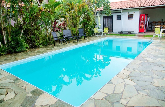 Casa c Piscina e Churrasq na Praia da Boracéia/SP