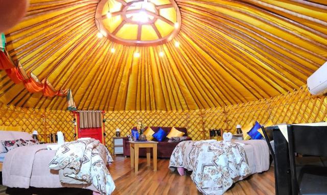 Casa Campo Yurt 1 Gengiscan tenda mongólica wifi