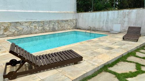 Casa com piscina a 4 minutos da praia de Geribá