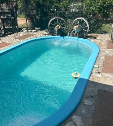 Casa com piscina para descansar!