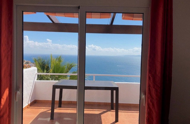 "Casa con Vistas al Mar y Piscina 18" with Seaview, Shared Pool, Wi-Fi, A/C, Balcony & Terrace