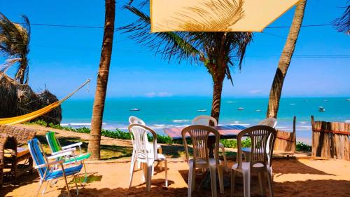 Casa da Peroba Sol - Pé na Areia - Praia da Peroba - Icapuí