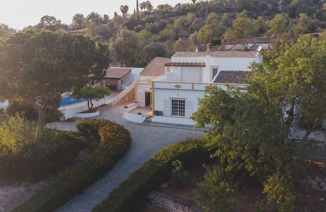 Casa das Palmeiras - Villa Tranquila com Piscina, BBQ e A/C