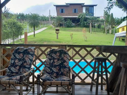 Casa de campo para 10 pessoas perto do Beto Carrero - Chácara - sítio - piscina - campo