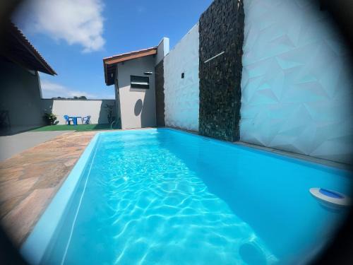 Casa de campo, piscina climatizada Próx a feira de malhas em Socorro SP