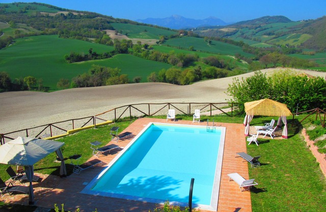 Casa dei Sogni d'Oro - Apart. Nidastore with pool 12x6 m - panoramic view