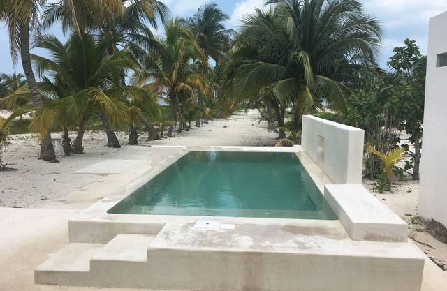 Casa del Palmar, in the beach,Telchac Puerto Yucatan