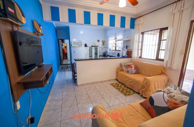 Casa em Mongagua completa, perto da praia
