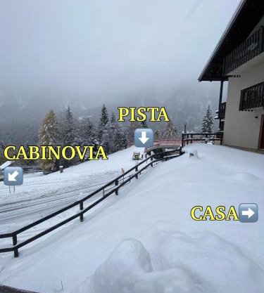 CASA FOLGARIDA 2 BOX AUTO PRIVATI davanti CABINOVIA BELVEDERE