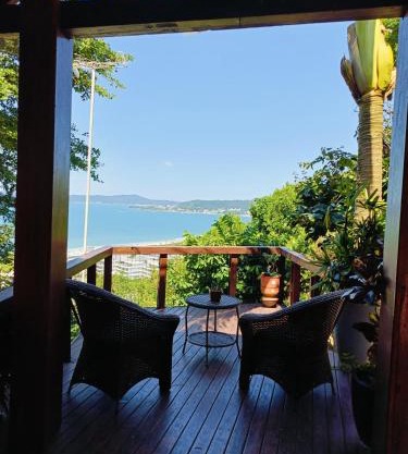 Casa Inteira em Jurerê In e vista panorâmica