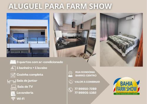Casa para período Bahia Farm Show valor negociável