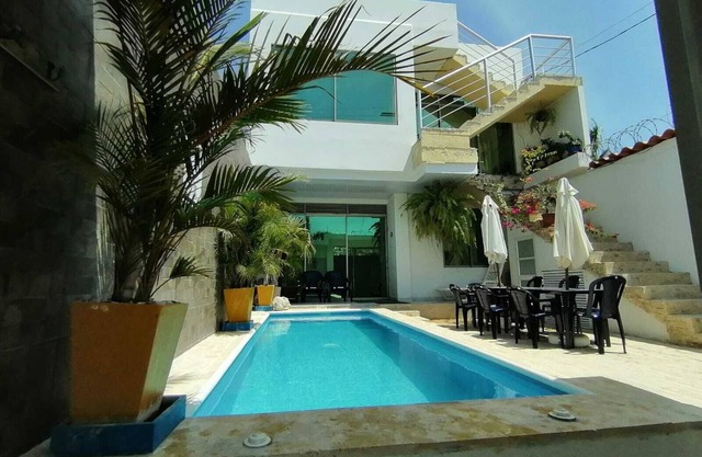 Casa Playa Arreboles is located in front of the beach, ideal for families.
