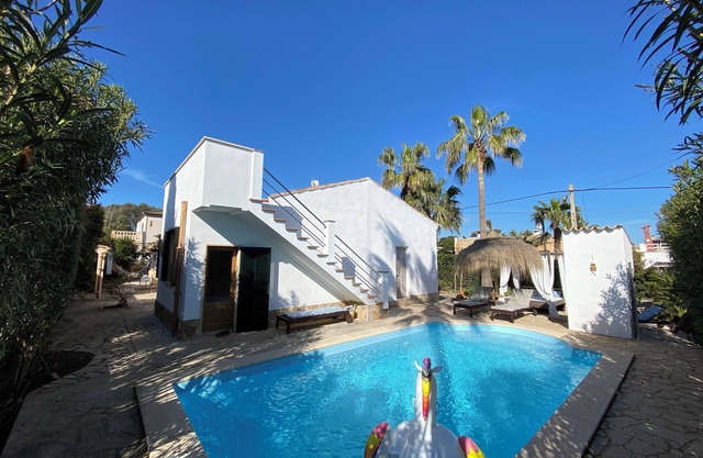 Casa Roser Haus Pool tlw. Meerblick Außenküche 10min z.Fuß Strand Cala Llombards
