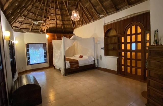 Casa Selva, nestled in one of the few remaining pieces of jungle
