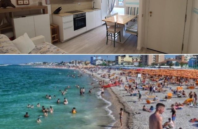 casa vacanza fronte mare Fano Sassonia 2