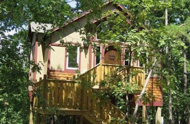 Cedar Manor Treehouse with Jacuzzi