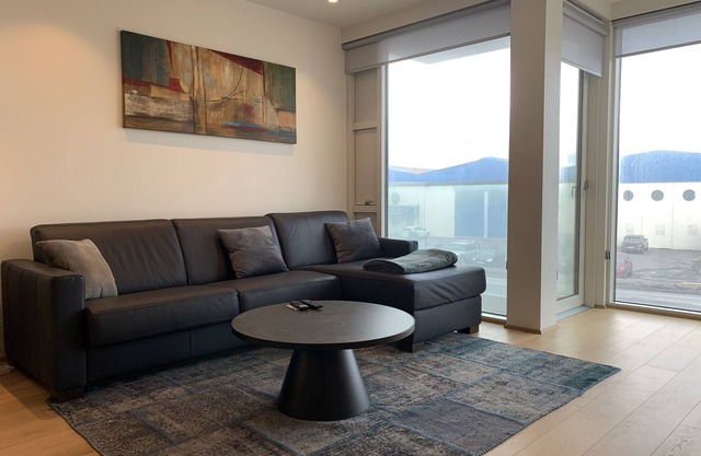 Center apartment in Reykjavik, ocean view. Downtown. Fantastic location.