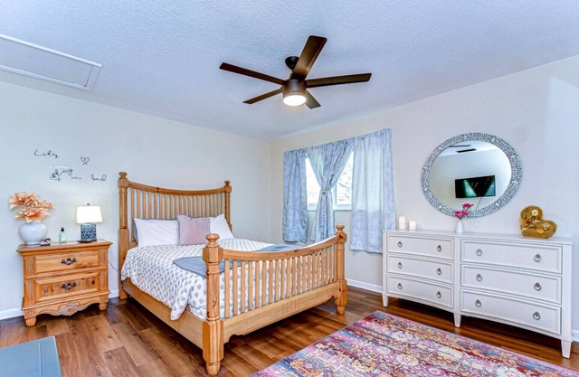 Central Location: Heated pool, W/D on site, pets OK