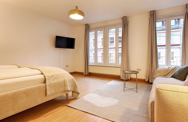 Central, modern city apartment