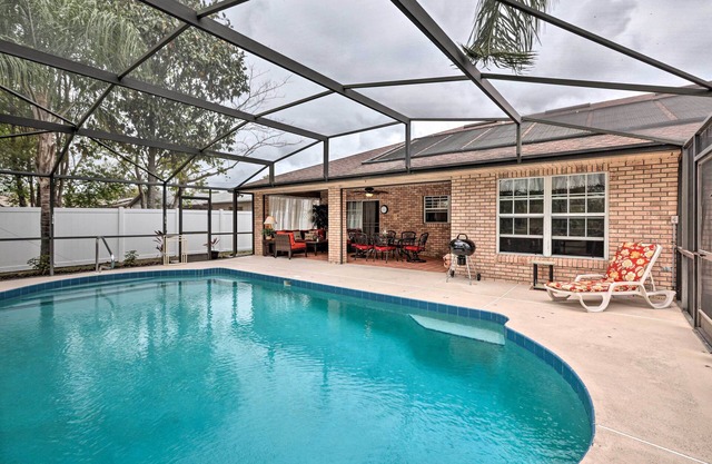 Centrally Located Deltona Home with Pool & Yard