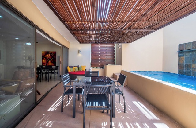 Centrally located with private dipping pool
