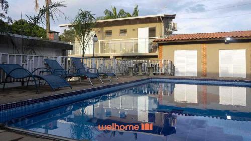 Chacara em Socorro com piscina e vista linda