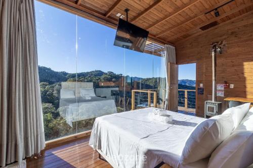 Chalé na serra com Vista Magnífica VST017